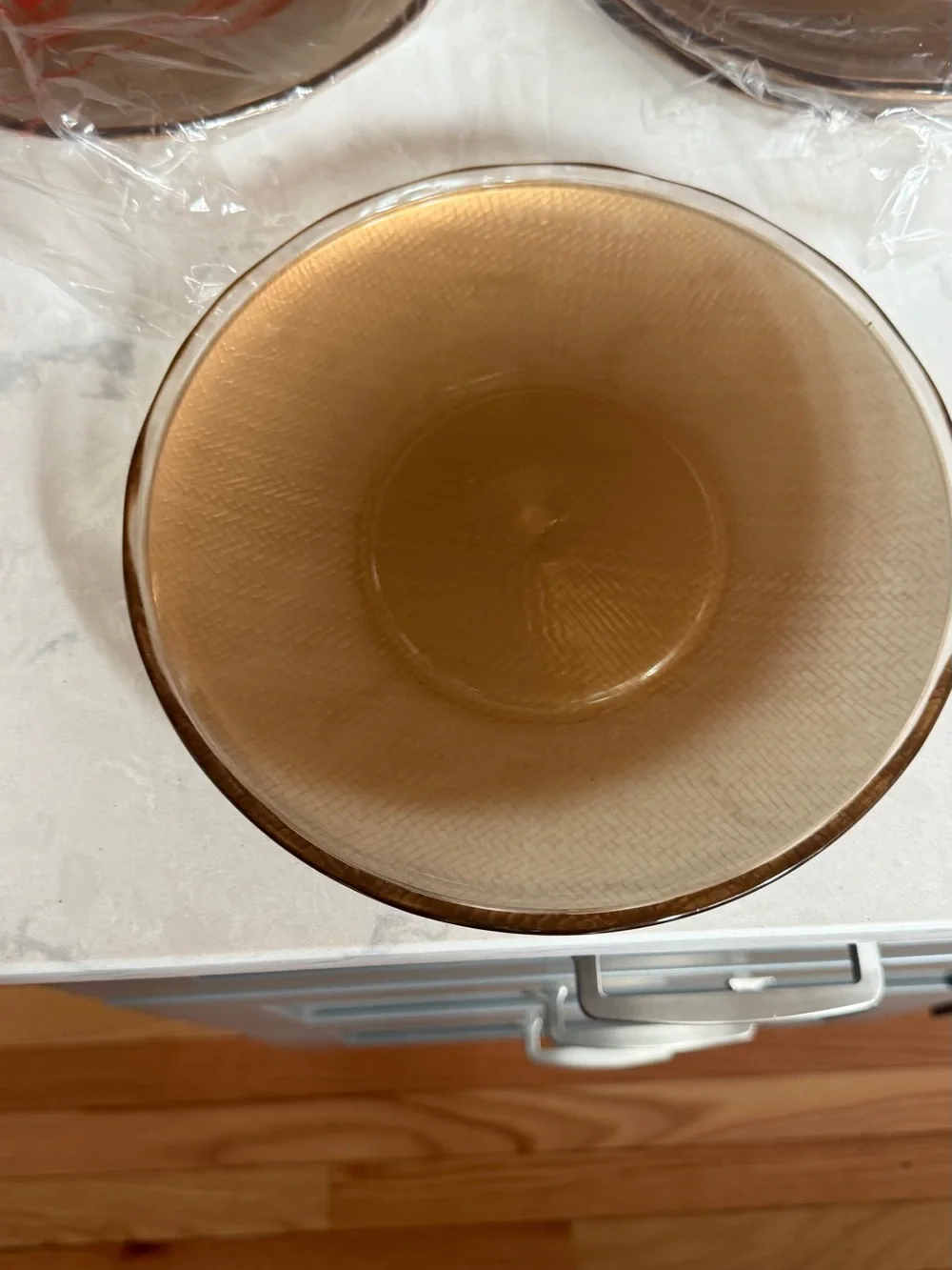 Pottery Barn eight translucent